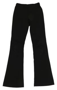 Černé flare kalhoty