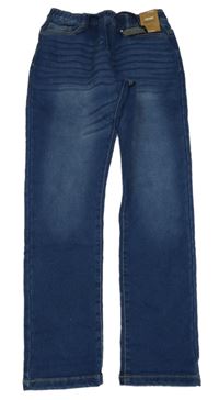 Nové - modré teplákové skinny rifle dunnes