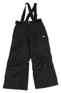 Černé šusťákové funkční oteplovačky s kašandami Dare 2B