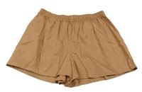 Hnědé lehké kraťasy H&M