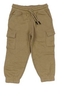 Hnědé tepláky s kapsami H&M
