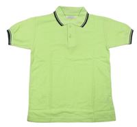 Zelenkavé polo tričko