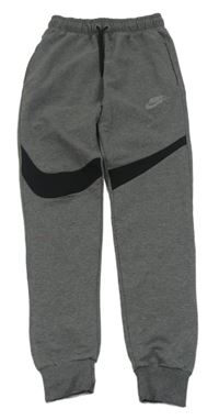 Šedé tepláky Nike