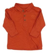 Červené polo triko s výšivkou Orchestra 