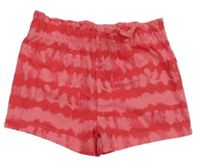 Růžové pruhované kraťasy F&F