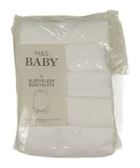 Nové - 5set - 5x Bílé body M&S