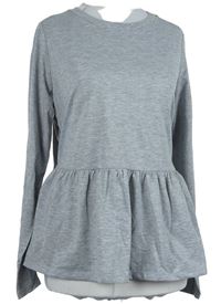 Dámské šedé peplum triko George 