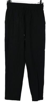 Dámské černé volné kalhoty Primark 
