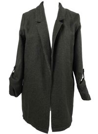 Dámský černo-béžový vzorovaný kabátový cardigán Primark 