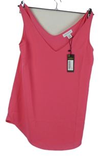 Nové - Dámský růžový šifonový top Warehouse 
