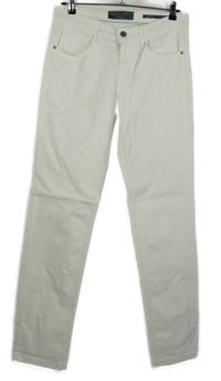 Pánské bílé slim fit rifle C&A vel. 32/34