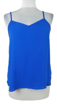 Dámský safírový volný top Topshop 