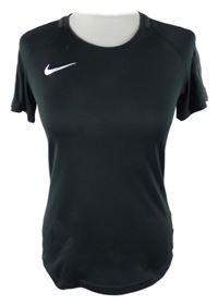 Dámské černé sportovní funkční tričko Nike 