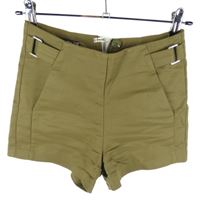 Dámské khaki kraťasy Bershka 