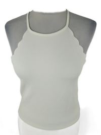 Dámský bílý crop top H&M