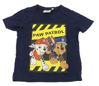 Tmavomodré tričko s Paw Patrol zn. Nickelodeon