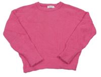 Neonově růžový svetr Primark