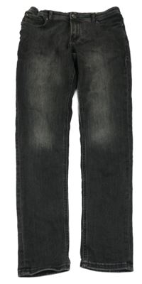 Černo-šedé skinny rifle Jack & Jones