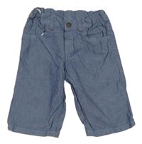 Světlemodré plátěné kraťasy Palomino