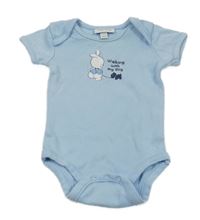 Světlemodré body s králíčkem Fagottino