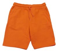 Oranžové teplákové kraťasy Primark