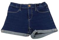 Tmavomodré riflové kraťasy Denim Co.