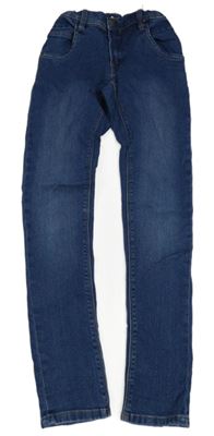 Tmavomodré skinny rifle Name it