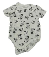 Bílé body s Minnií Disney