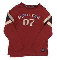 Vínové triko Harry Potter M&S