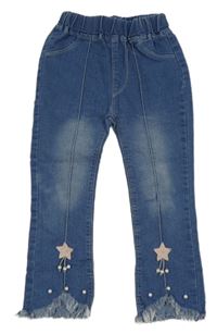 Modré rifle s hvězdičkam