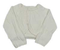 Bílé svetrové bolerko George 