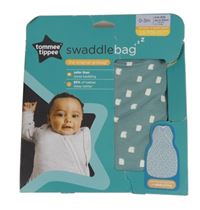 Nové - Zelenošedý zateplený spací pytel se vzorem Tomme Tippee