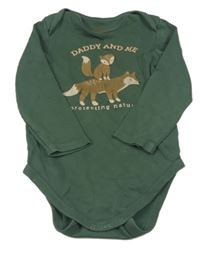 Khaki body s liškami C&A