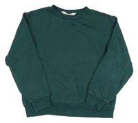 Smaragdová mikina H&M