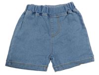 Světlemodré riflové kraťasy