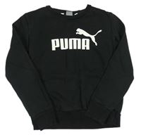 Černá mikina s logem Puma 