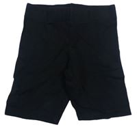 Černé elastické kraťasy Primark
