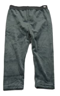 Tmavošedé plyšové legíny Mayoral