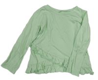 Zelenkavé triko s kanýrem Dunnes