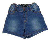 Modré teplákové riflové kraťasy Denim Co.