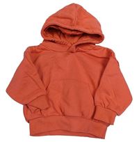 Cihlová oversize mikina s kapucí zn. Primark