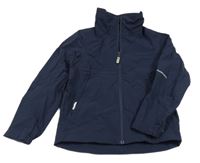 Tmavomodrá šusťáková jarní bunda reima