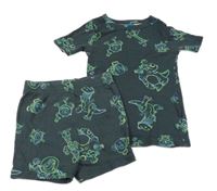 Tmavošedé pyžamo s obrázky Disney