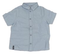 Světlemodrá vzorovaná košile Topolino