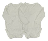 2x bílé zavinovací body C&A