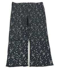 Tmavošedé zateplené legíny s hvězdami F&F