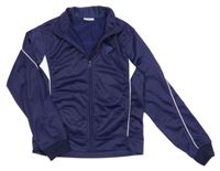 Tmavomodrofialová sportovní propínací mikina Energetics 