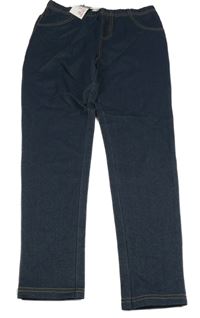 Nové - Tmavomodré legíny riflového vzhledu Primark