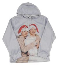 Lila mikina s kapucí - Marcus a Martinus 