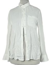 Dámská bílá mačkaná halenka zn. H&M